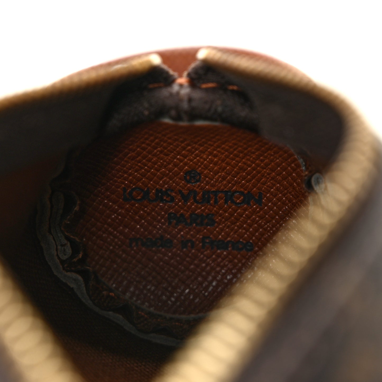 Monogram Etui 3 Balles Golf Ball Case