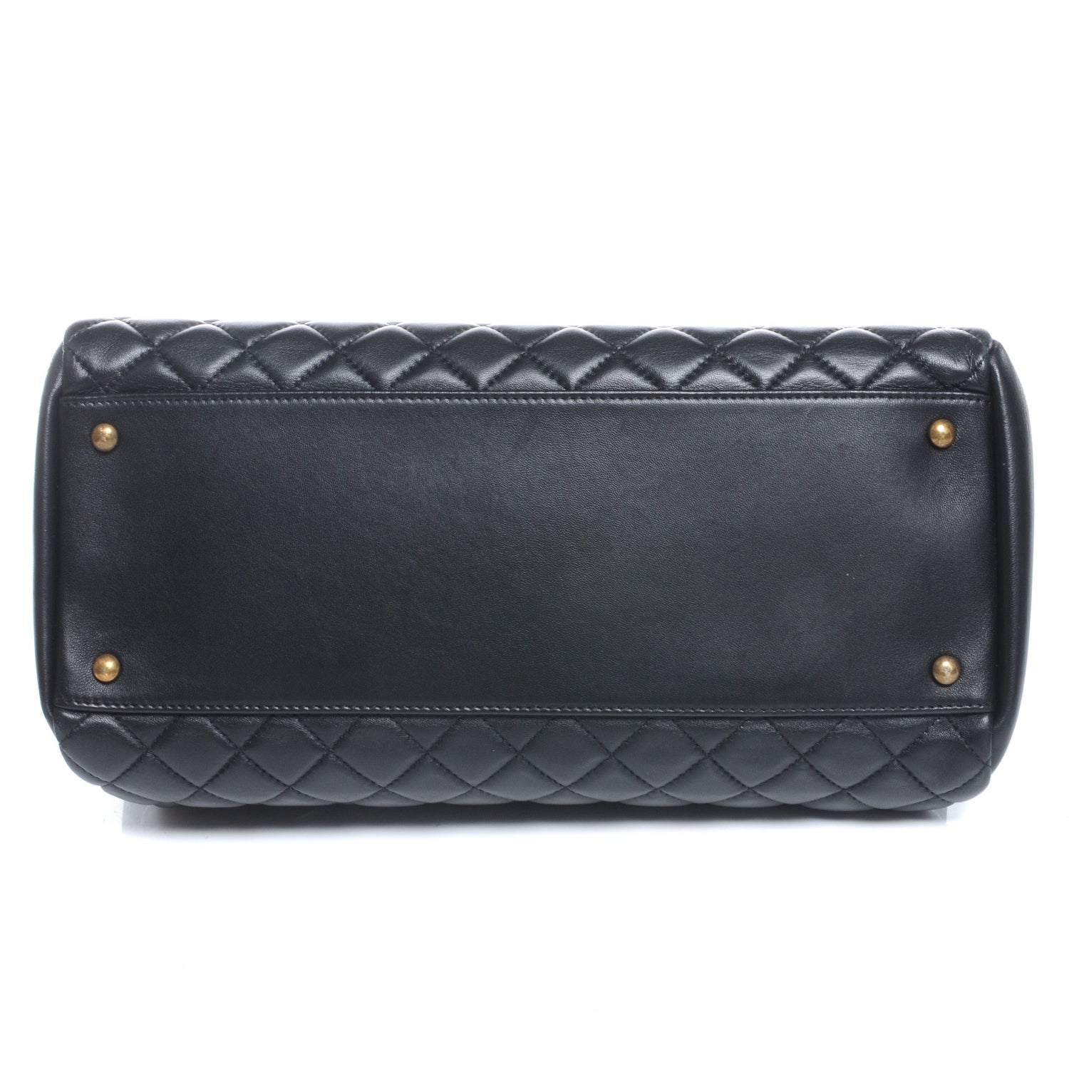 Chanel Lambskin Large Just Mademoiselle Black 4 of 10