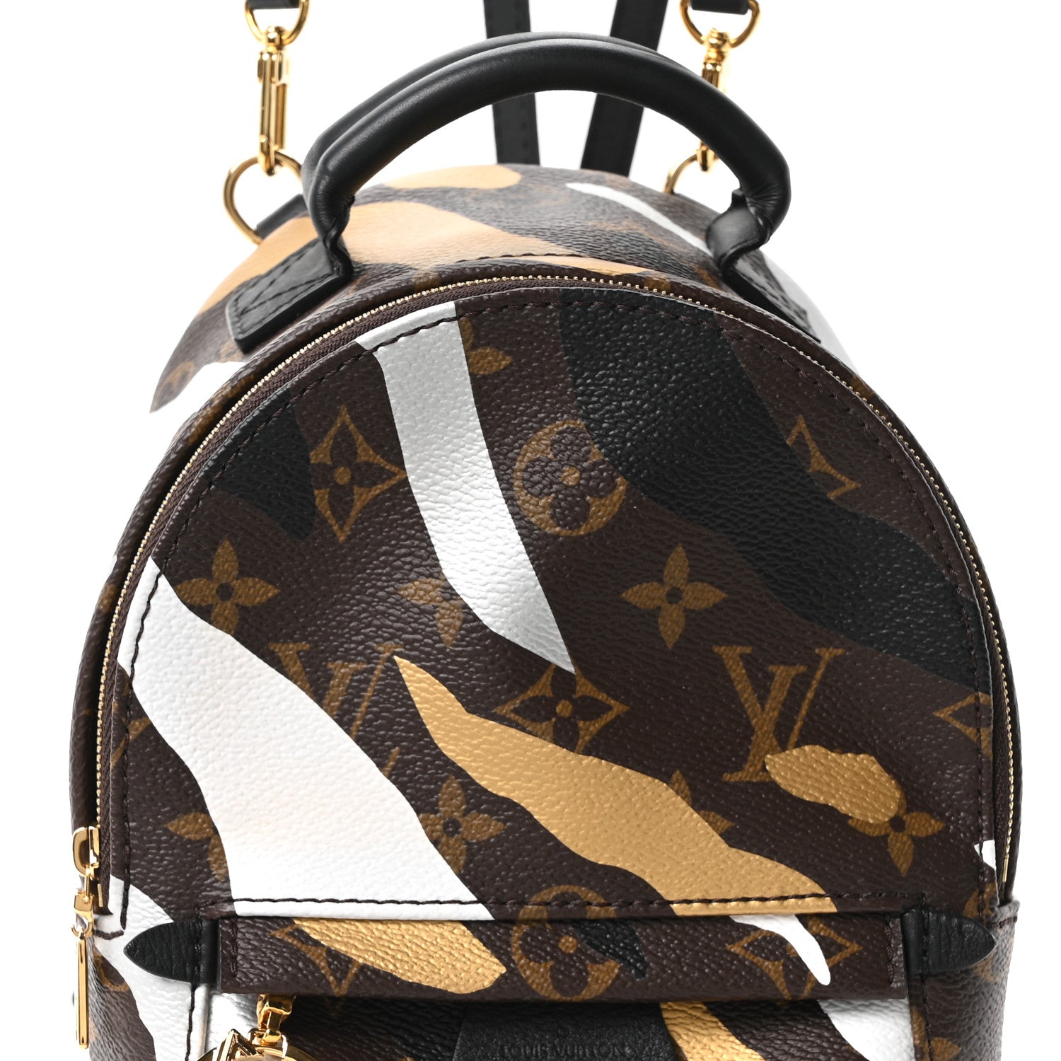 Louis Vuitton X LOL Monogram Palm Springs Backpack Mini Gold Silver 7 of 9