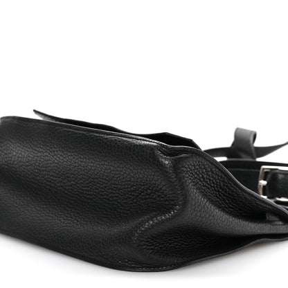 Hermes Taurillon Clemence Jypsiere 28 Black 10 of 11