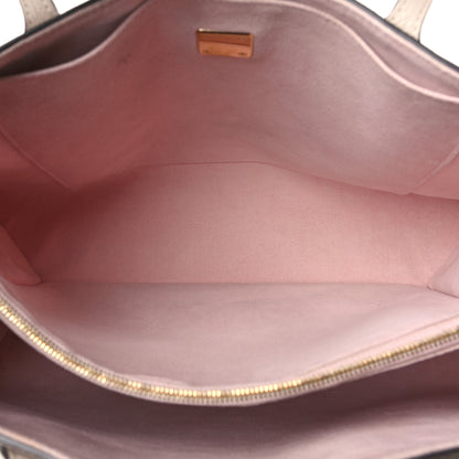Louis Vuitton Grained Calfskin Lockme Shopper Greige 5 of 16
