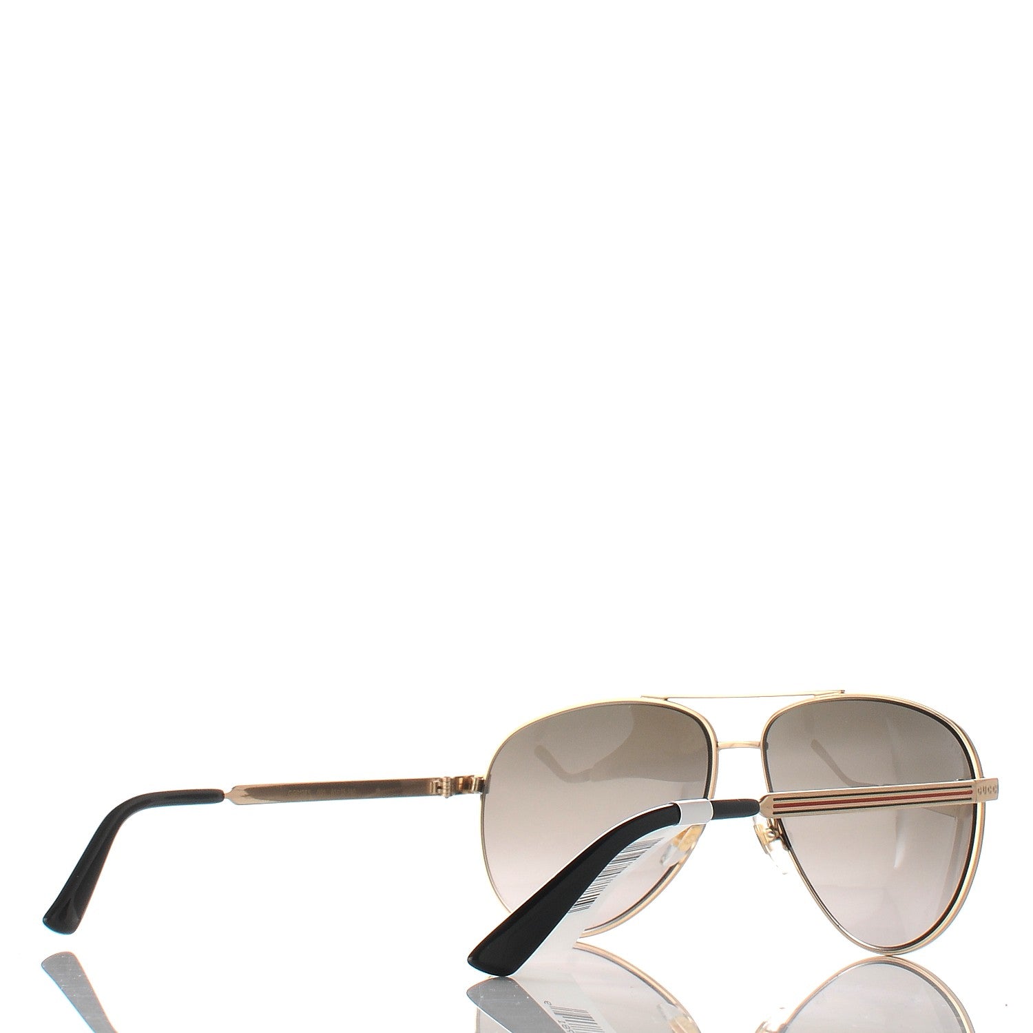 Gucci Aviator Sunglasses GG0137 Gold 4 of 9
