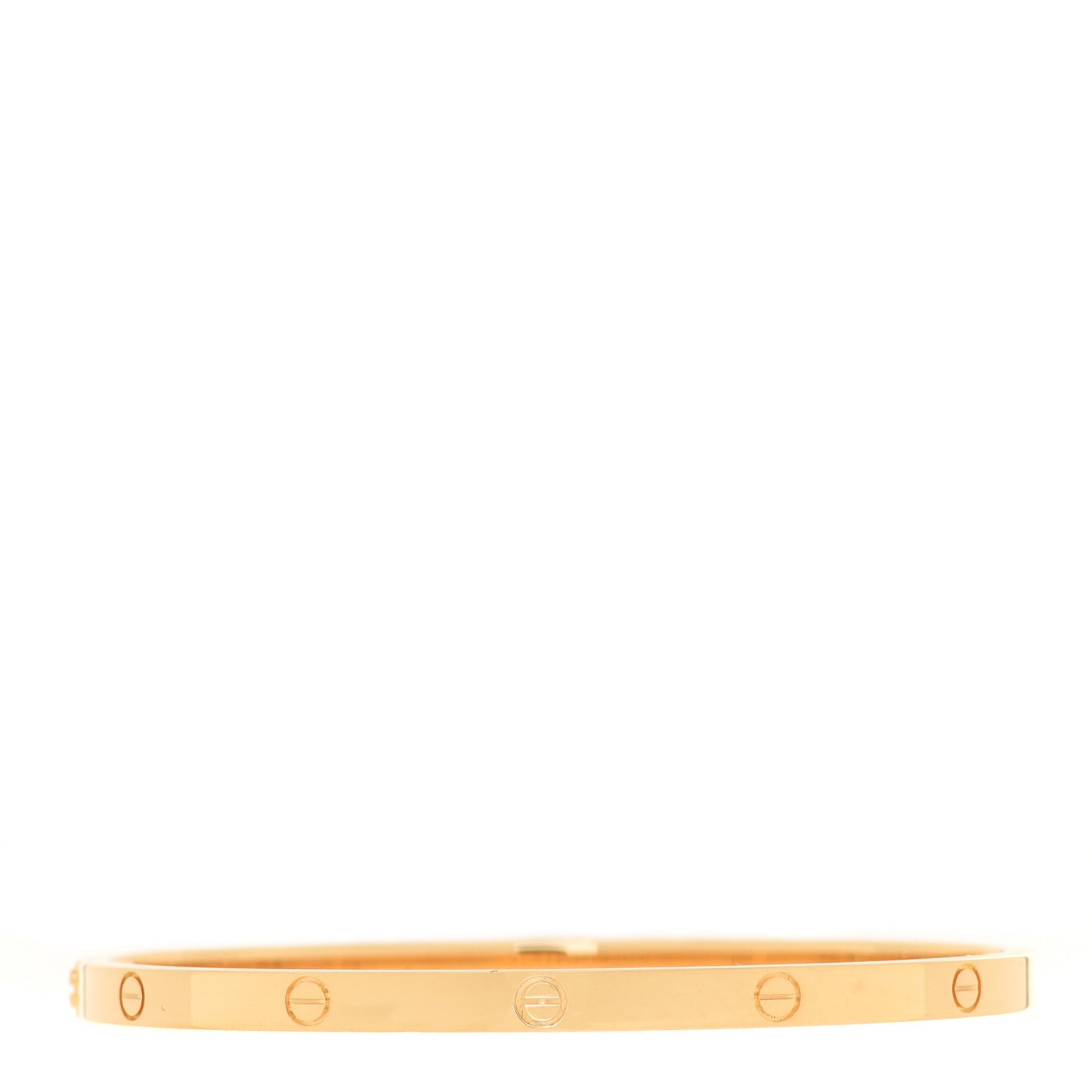 18K Yellow Gold Small LOVE Bracelet 16