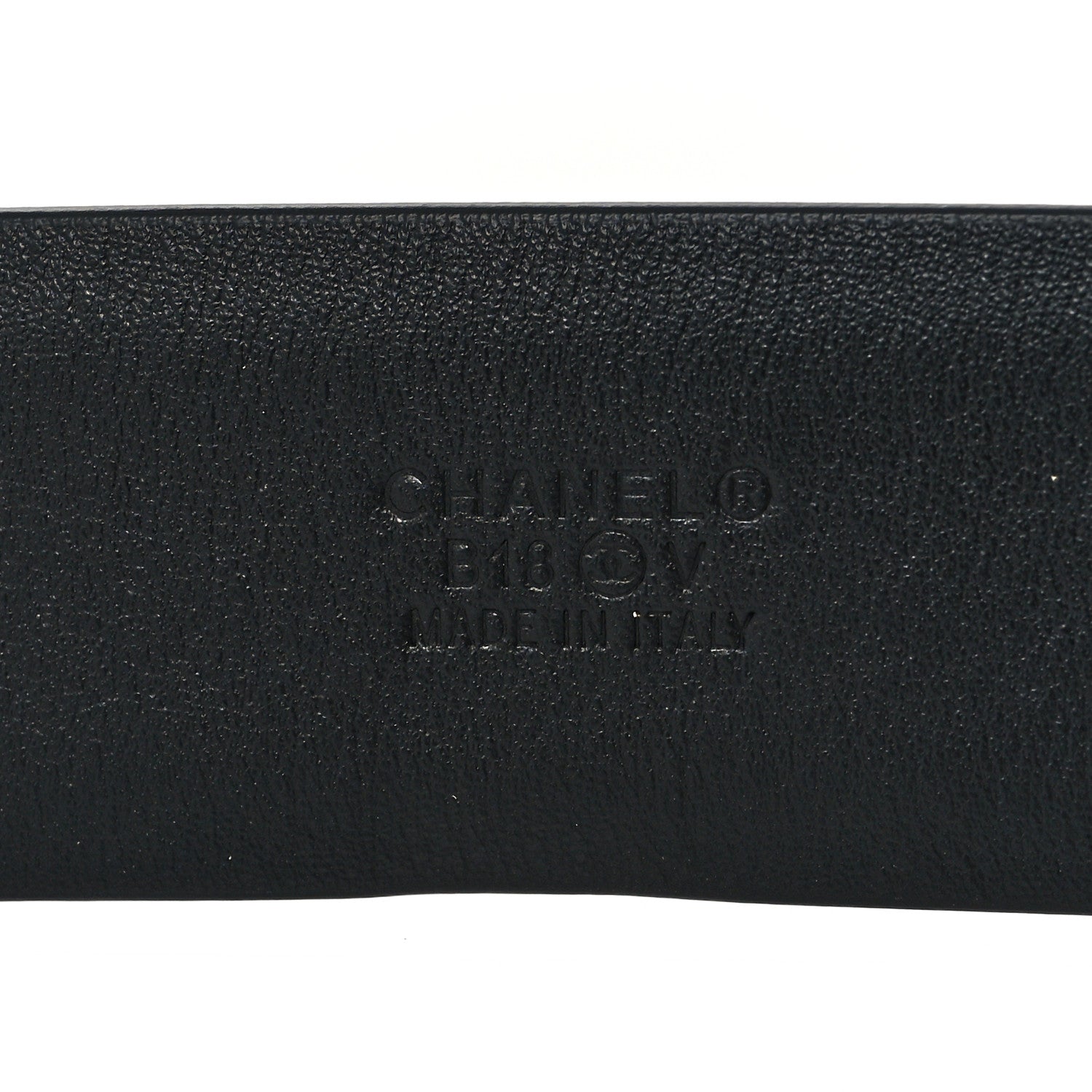 Chanel Lambskin CC Chain Belt 80 32 Black 5 of 7