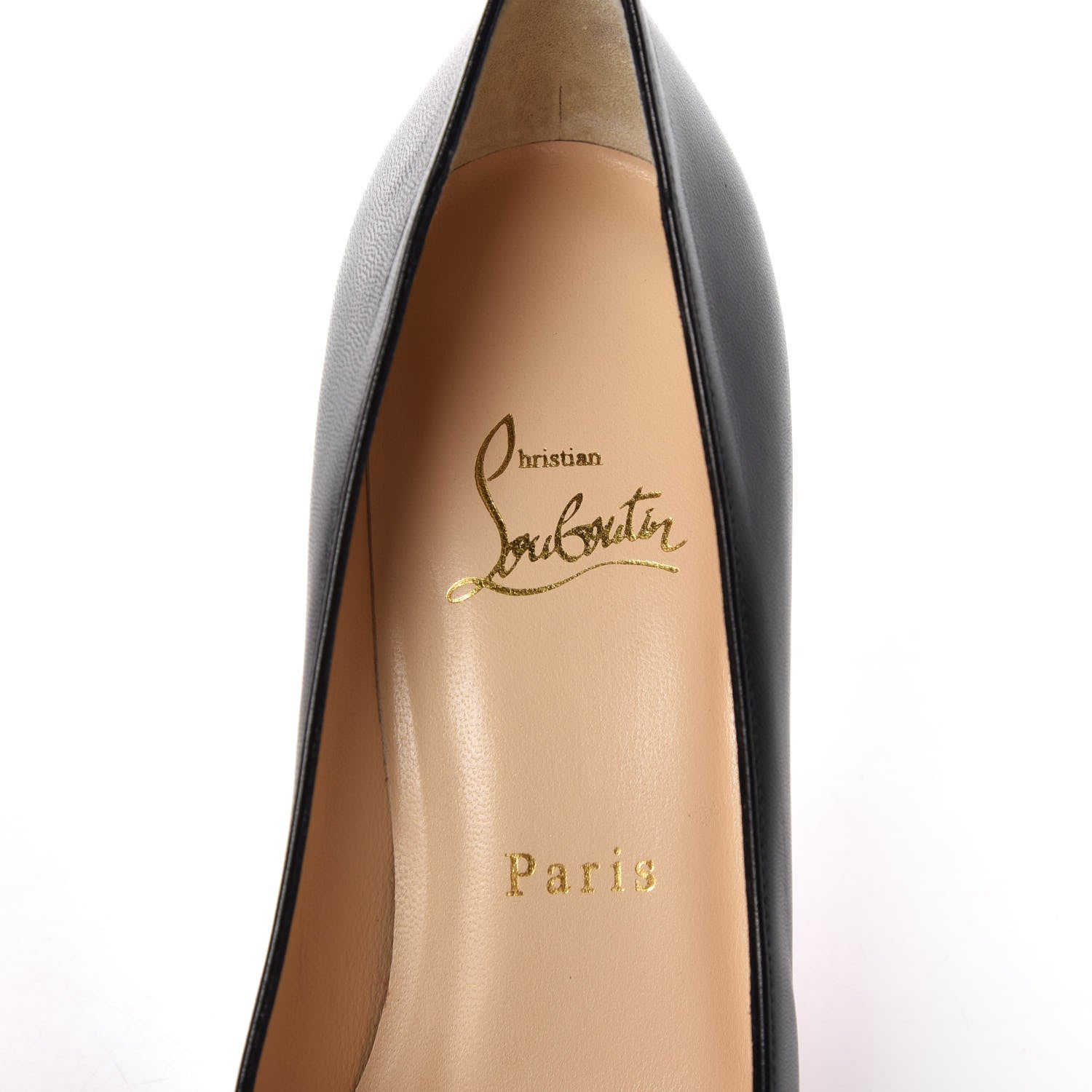 Christian Louboutin Nappa Decoltish 85 Pumps 37.5 Black 6 of 9