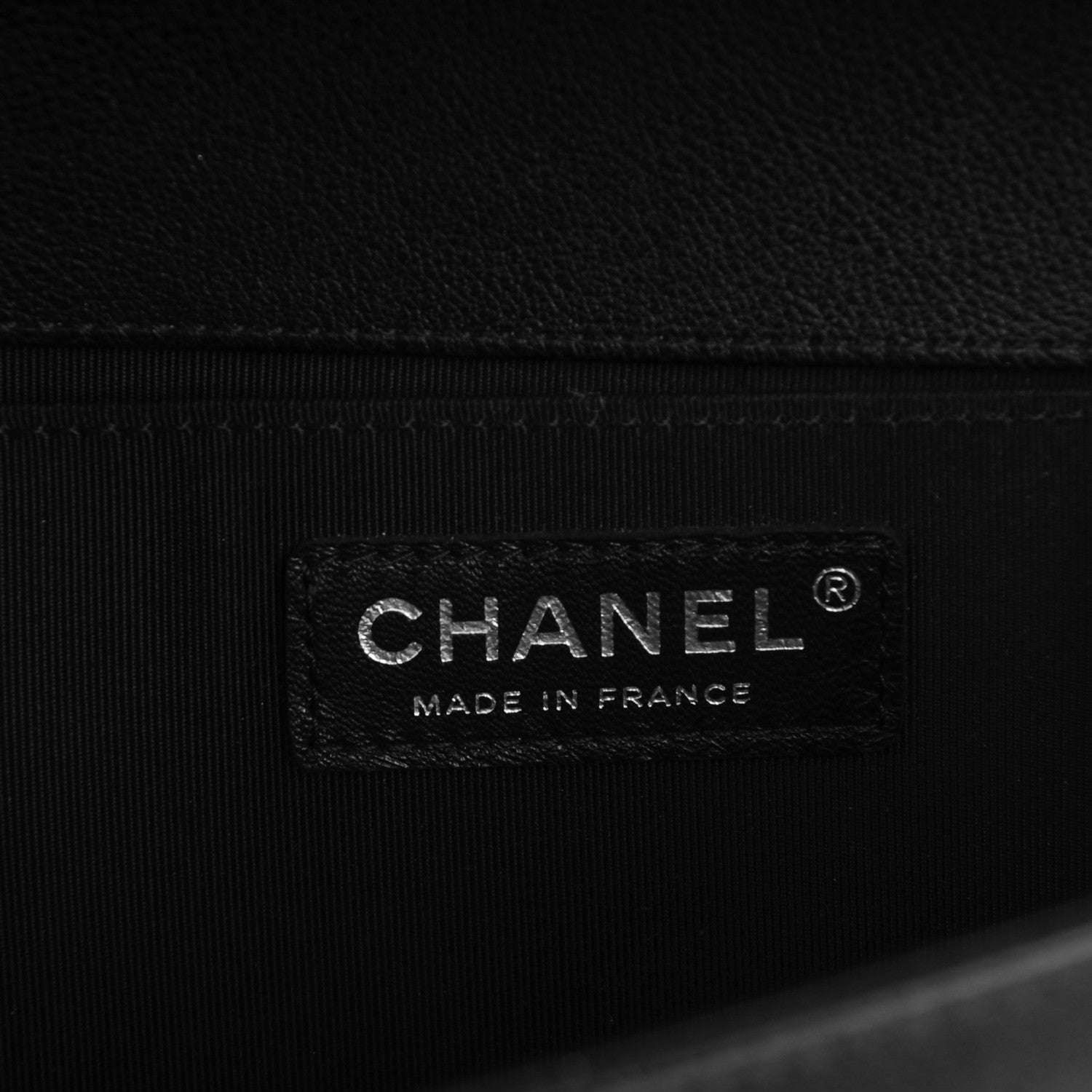 Chanel Calfskin Quilted Medium Boy Flap Black 7 of 8