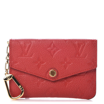 Louis Vuitton Empreinte Key Pouch Cherry 1 of 7