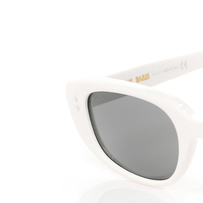 Celine Acetate Cat Eye Sunglasses CL40095U White 7 of 8