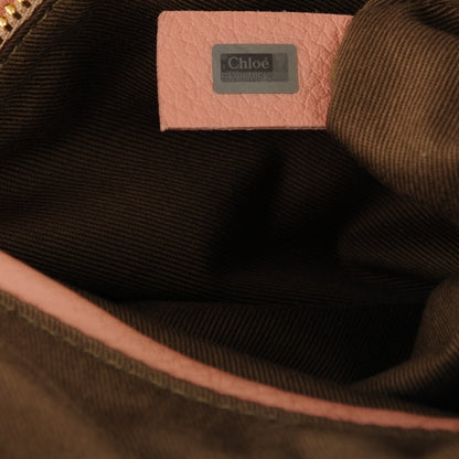 Chloe Calfskin Large Marcie Satchel Anemone Pink 7 of 7