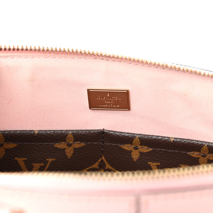 Louis Vuitton Patent Calfskin Miroir Tote Rose Ballerine 6 of 9
