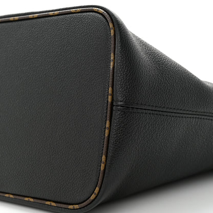 Louis Vuitton Calfskin Monogram Teddy Neverfull MM Black 10 of 10