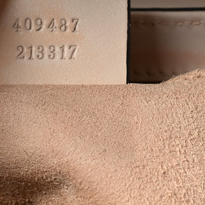 Gucci Guccissima Small Padlock Shoulder Bag Black White 7 of 10