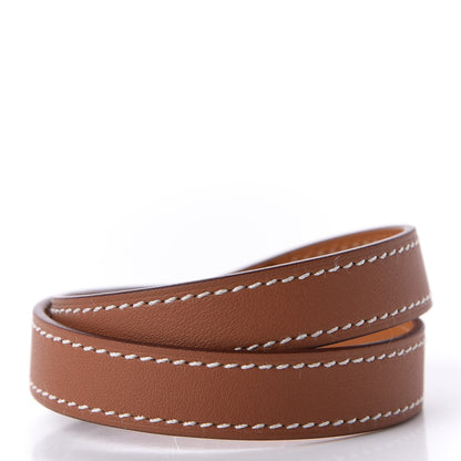 Hermes Swift Kelly Double Tour Bracelet T3 Gold 3 of 10