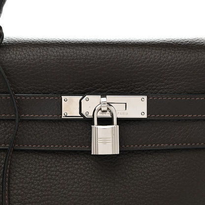 Hermes Togo Kelly Retourne 32 Marron Fonce 7 of 11