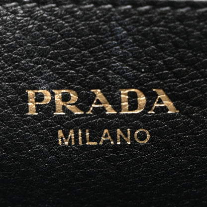 Prada Vitello Phenix Crossbody Bag Black 6 of 10