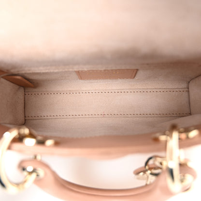 Christian Dior Lambskin Cannage Micro Lady D-Joy Rose Des Vents 5 of 11