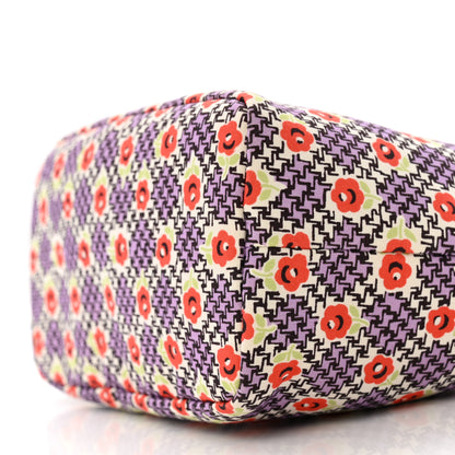 Miu Miu Tessuto Nylon Stampato Mini Spirit Cire Bag Lilla Dis Retro 9 of 10