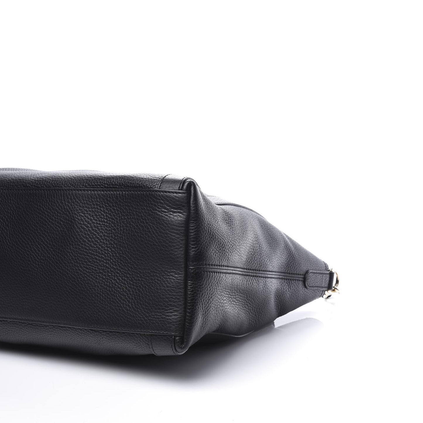 Cellarius Calfskin Medium Miss GG Top Handle Bag Black