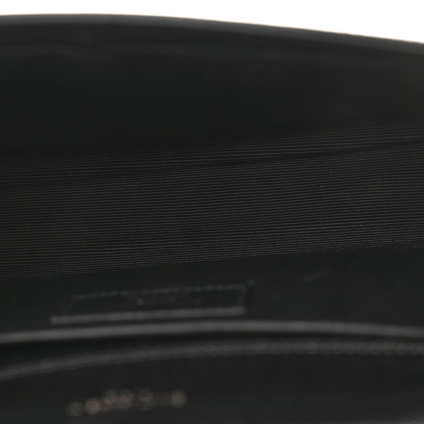 Grain De Poudre Medium Classic Monogram Monochrome Kate Satchel Black