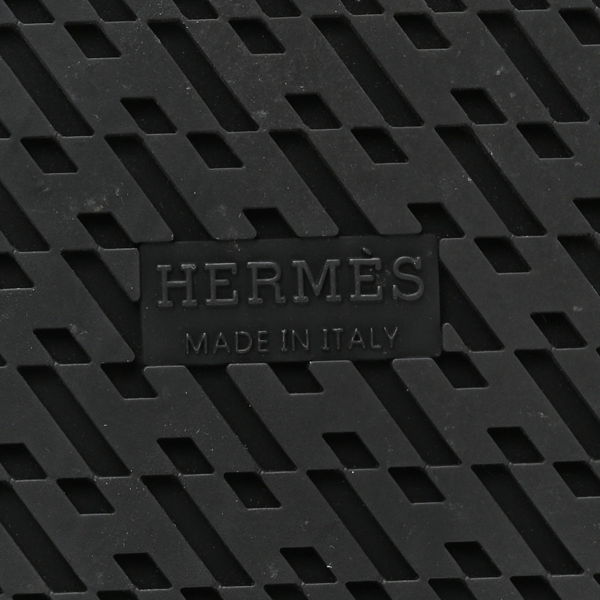 Hermes Calfskin Womens Chypre Sandals 40.5 Black 7 of 9