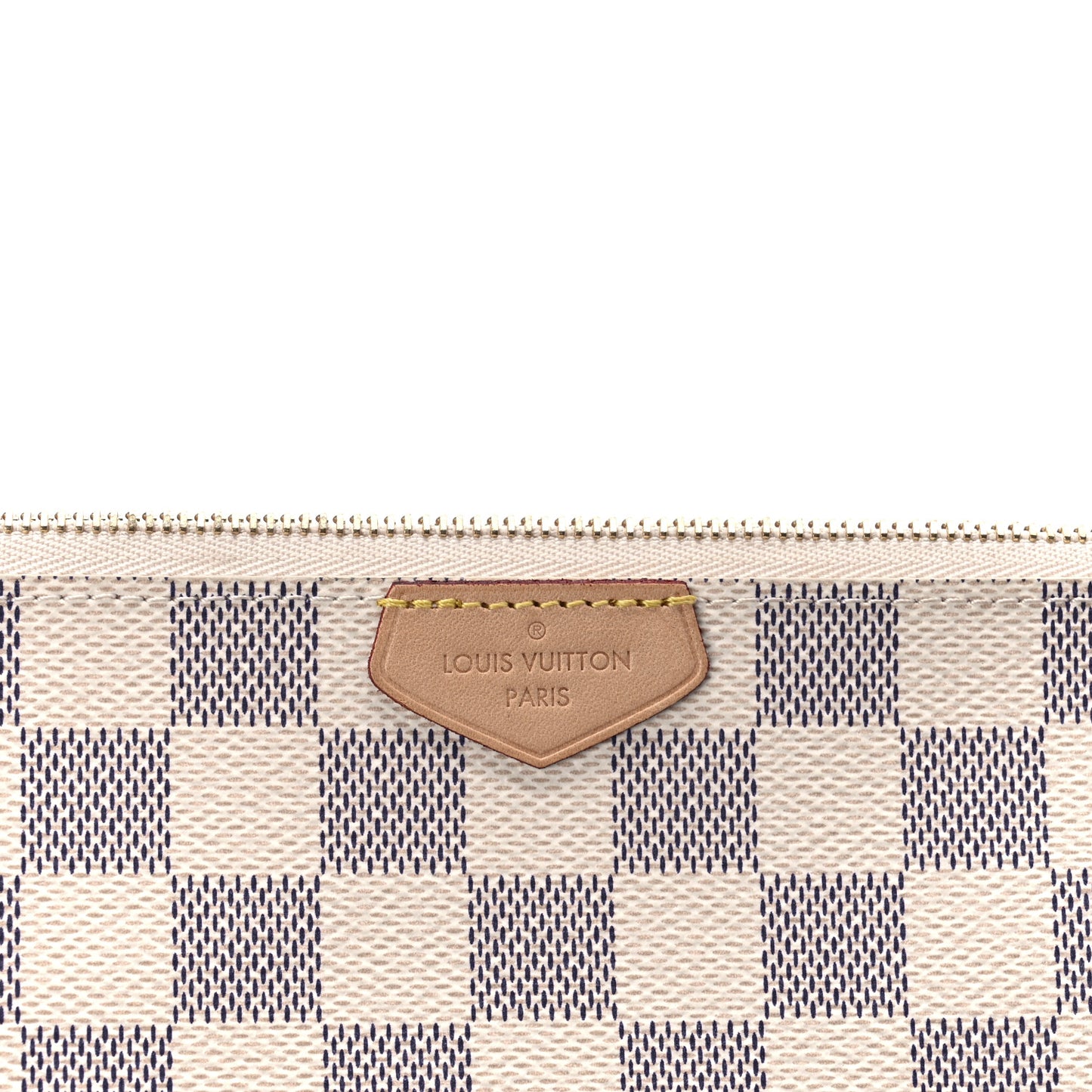 Damier Azur Double Zip Pochette
