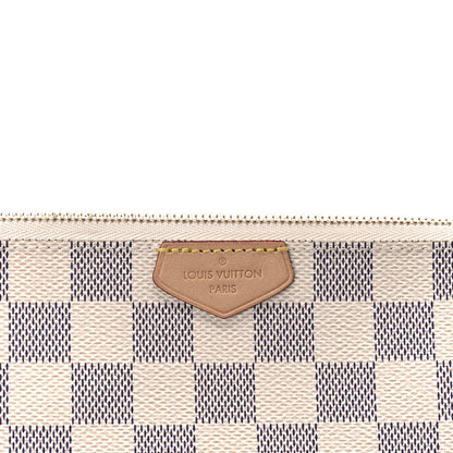 Louis Vuitton Damier Azur Double Zip Pochette 7 of 11