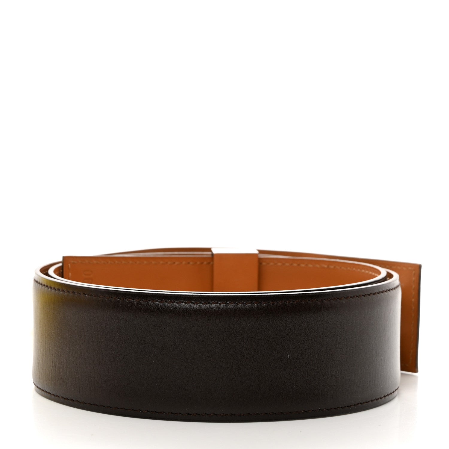 Hermes Box Collier De Chien CDC Belt 90 36 Chocolate 3 of 5