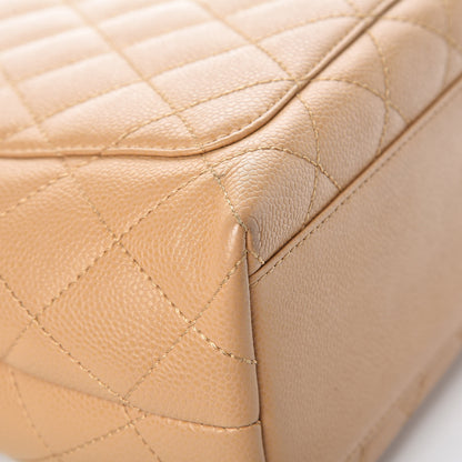 Chanel Caviar Quilted Jumbo Kelly Flap Beige 7 of 11