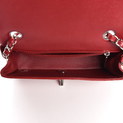 Chanel Caviar Quilted Mini Rectangular Flap Red 5 of 7