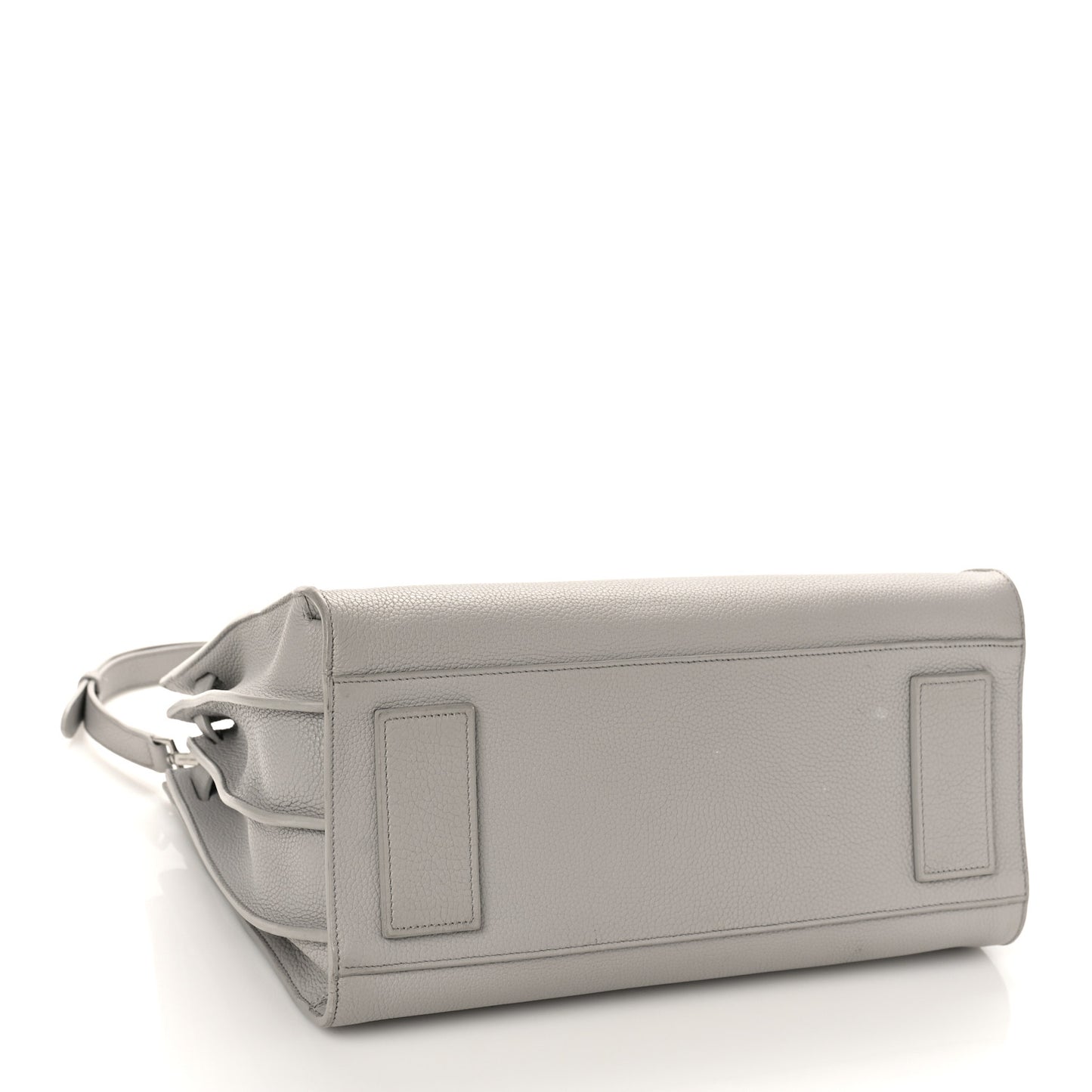 Grained Calfskin Small Supple Sac De Jour Mouse Grey