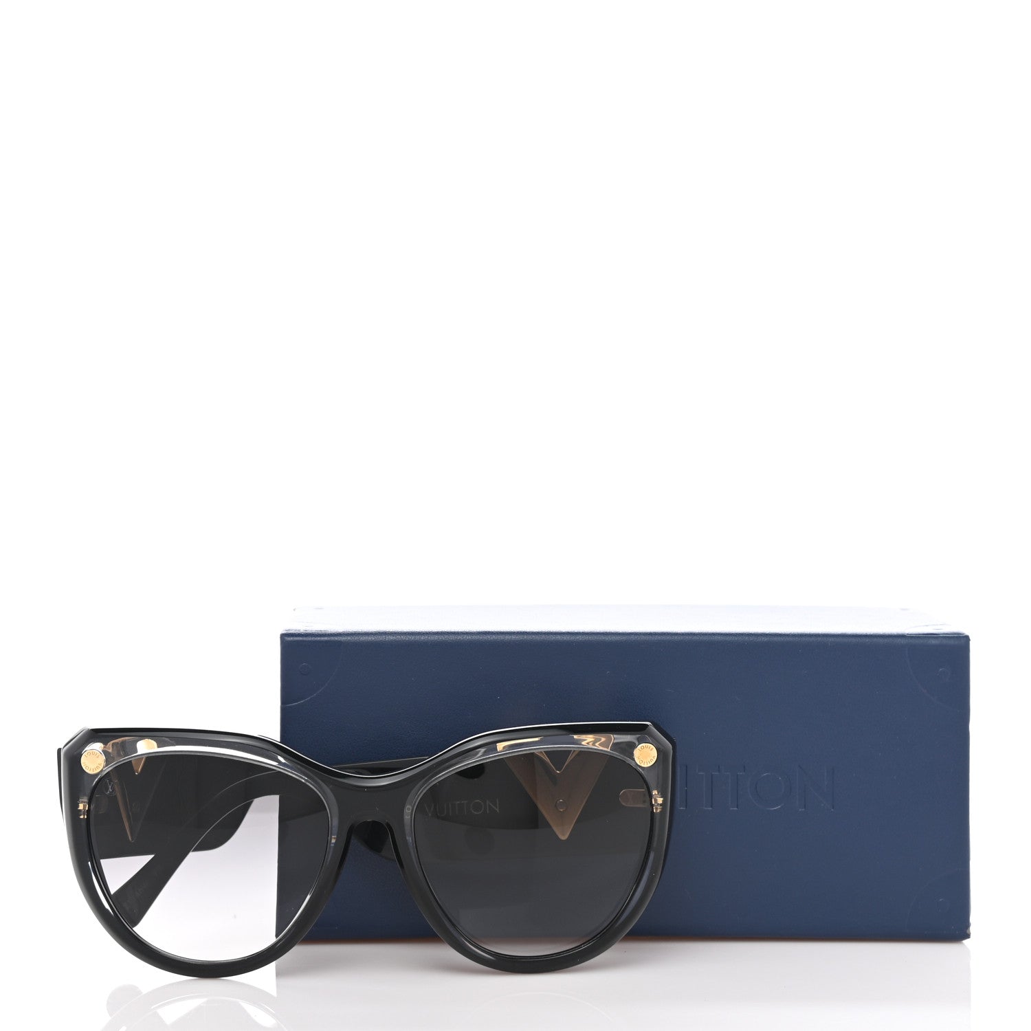 Louis Vuitton My Fair Lady Sunglasses Z1146W Black 10 of 10