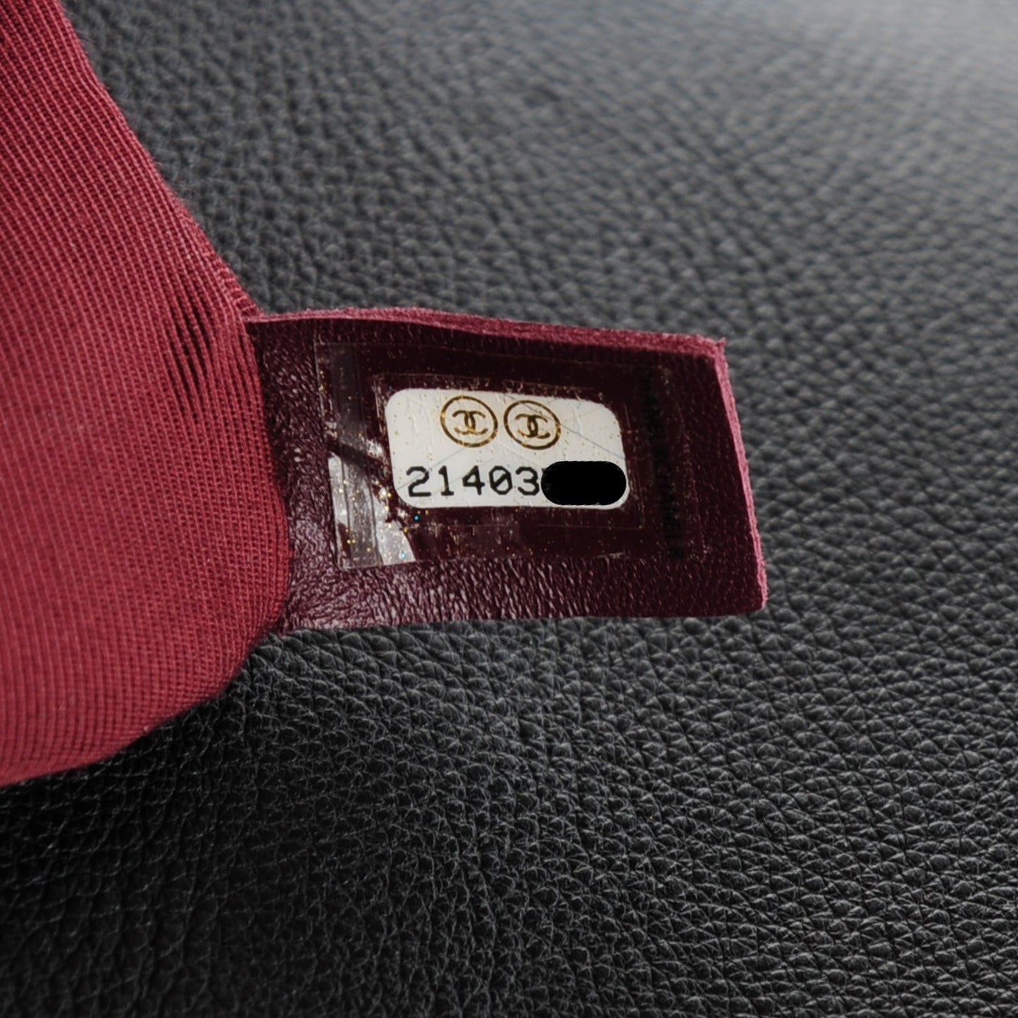 Calfskin Double Stitch Medium Boy Flap Black