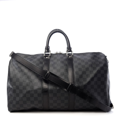 Louis Vuitton Damier Graphite Keepall Bandouliere 45 1 of 7