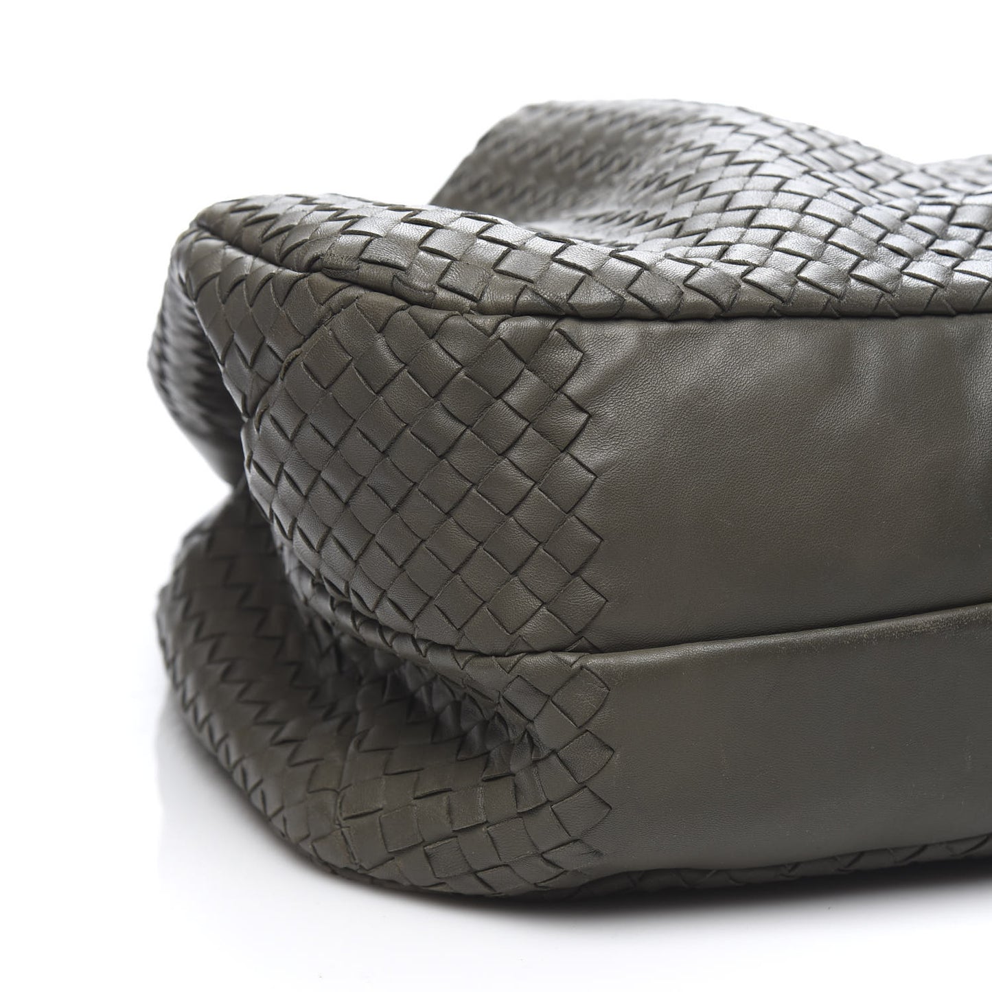 Nappa Intrecciato Large Campana Hobo Shadow