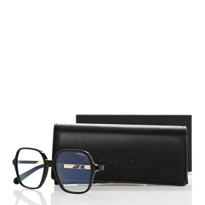 Chanel Acetate Square Eyeglasses 3417-S Black 8 of 8