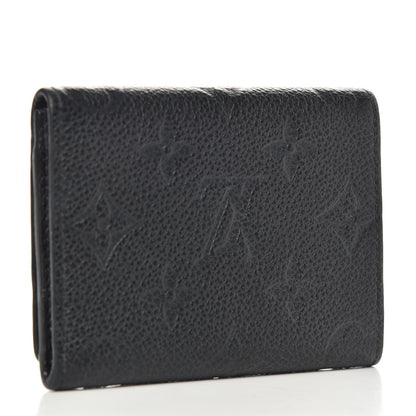 Louis Vuitton Empreinte Business Card Holder Black 3 of 6