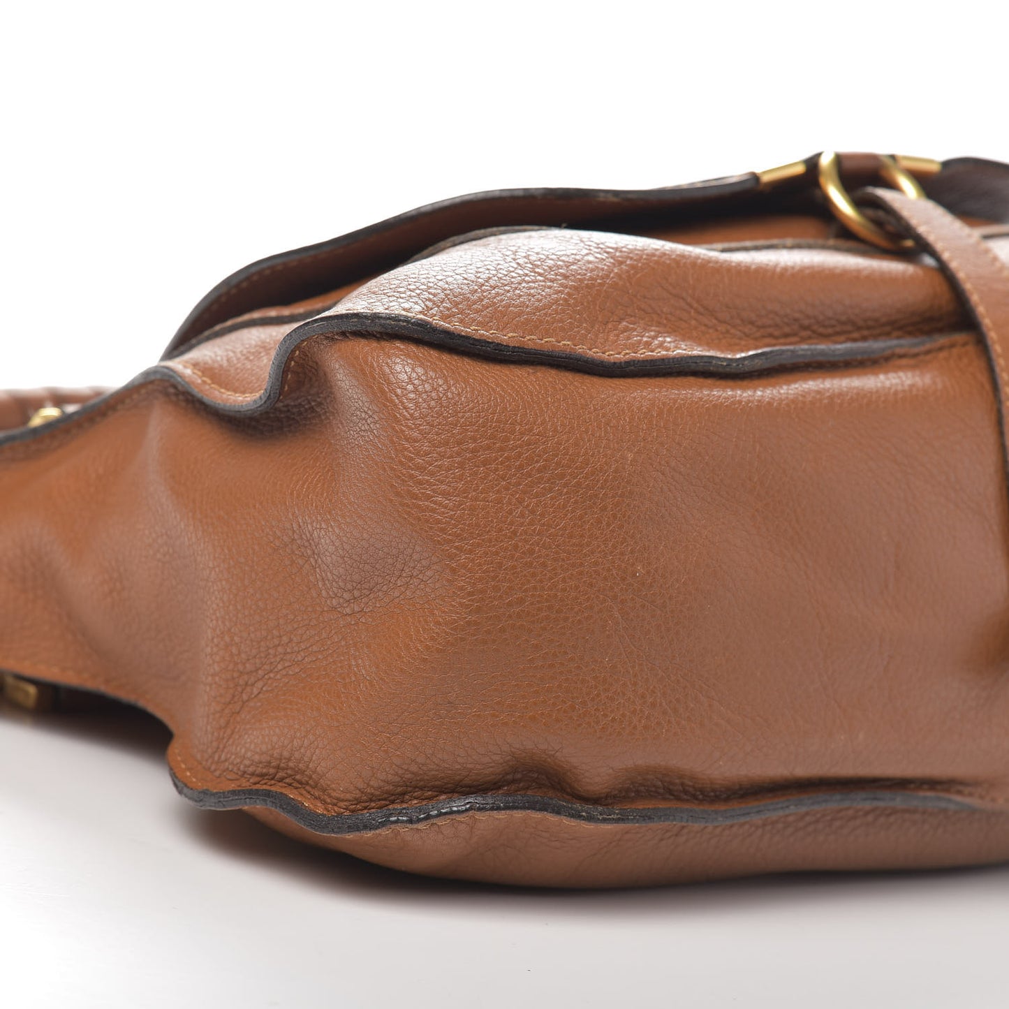 Calfskin Medium Marcie Satchel Tan