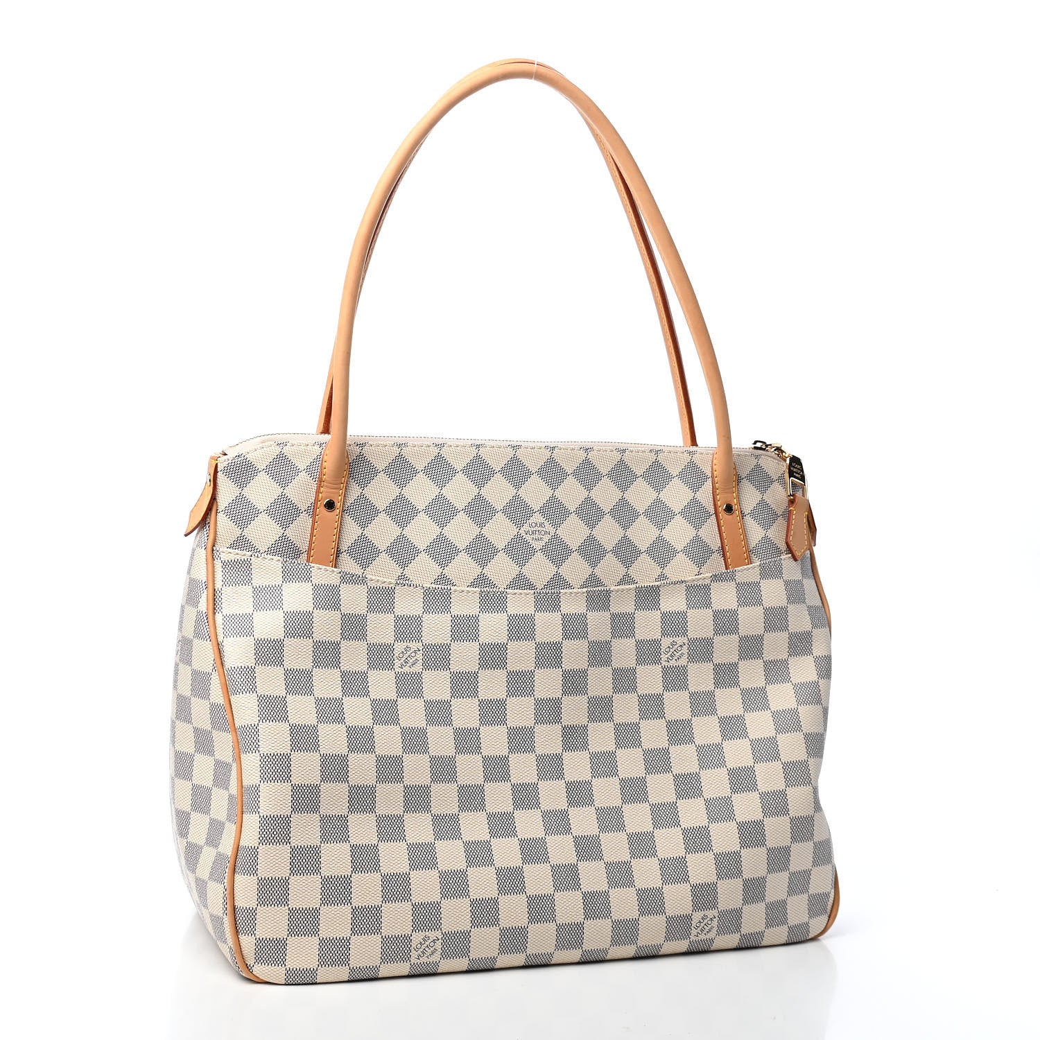Louis Vuitton Damier Azur Figheri GM 2 of 7