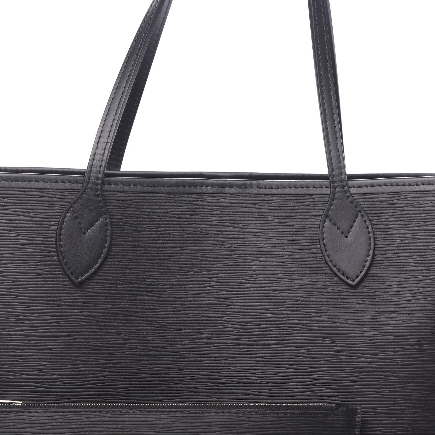 Louis Vuitton Epi Neverfull MM Black 7 of 9