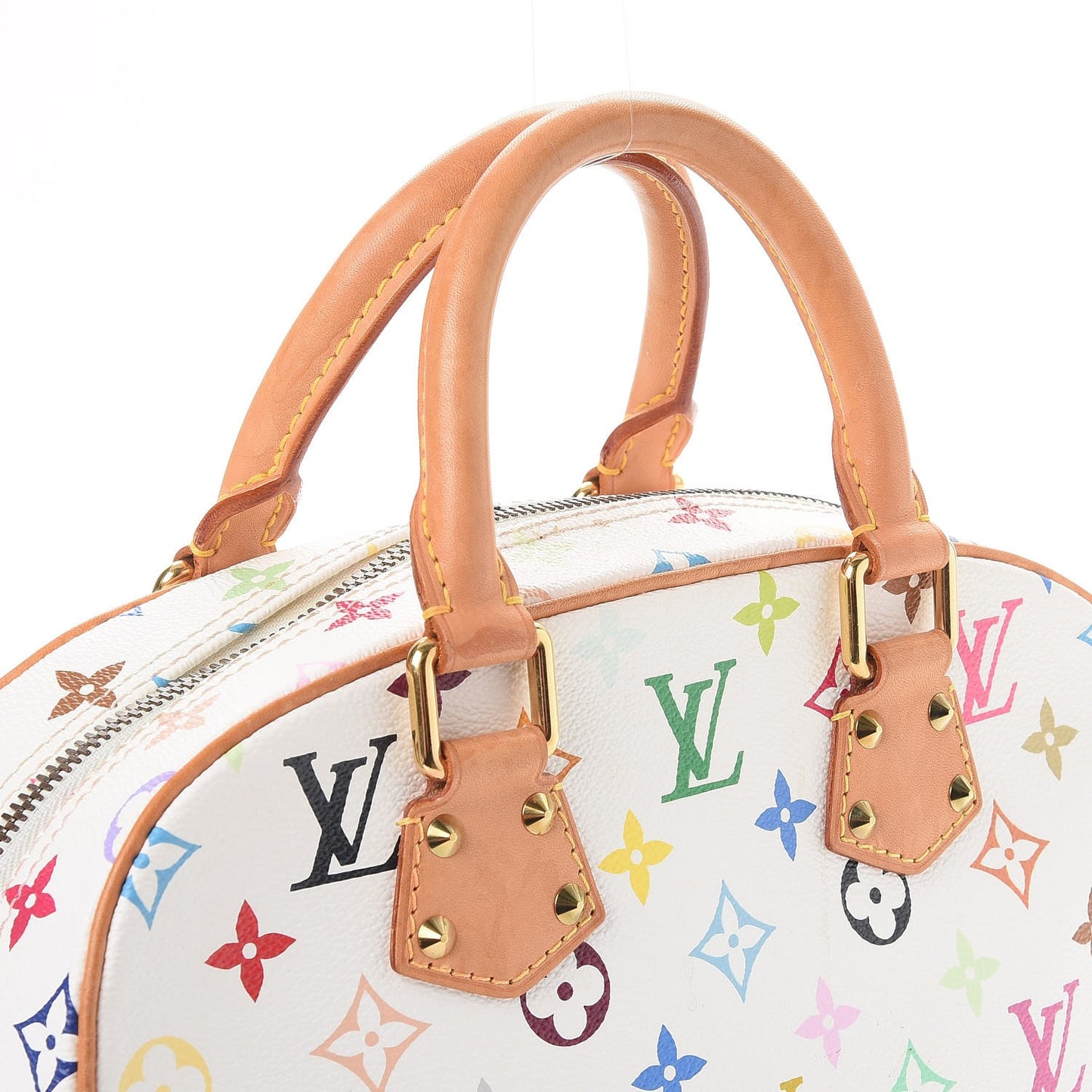 Monogram Multicolor Trouville White