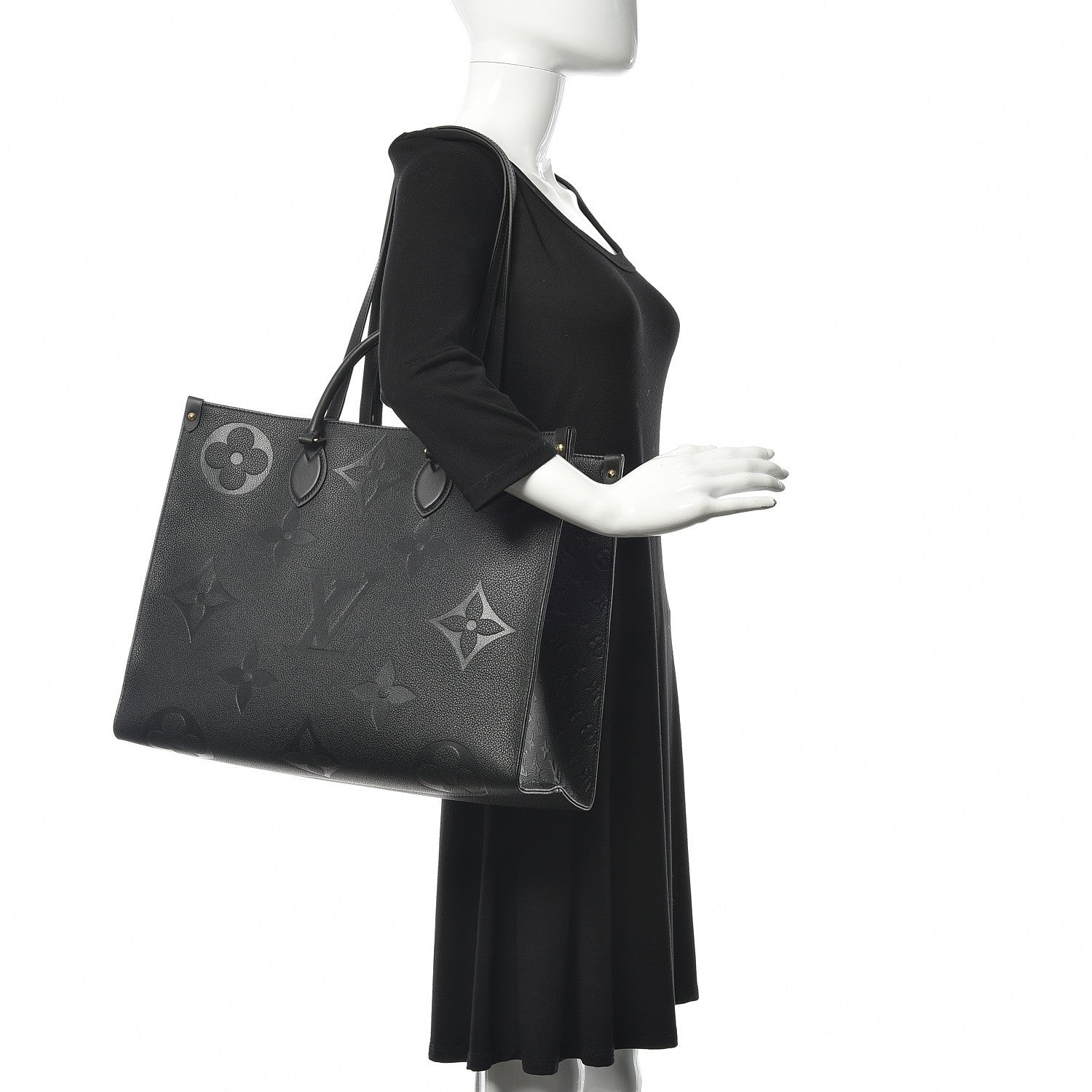 Louis Vuitton Empreinte Monogram Giant Onthego GM Black 2 of 10
