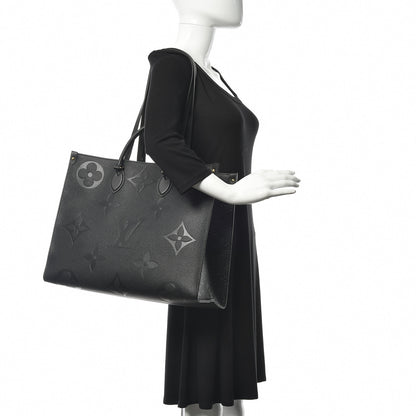 Louis Vuitton Empreinte Monogram Giant Onthego GM Black 2 of 10