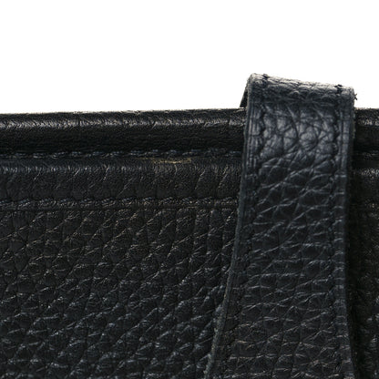 Hermes Taurillon Clemence Evelyne PM Black 14 of 14