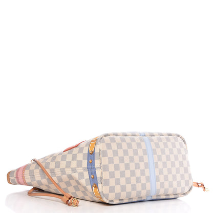Louis Vuitton Damier Azur Summer Trunks Neo Neverfull MM 5 of 19