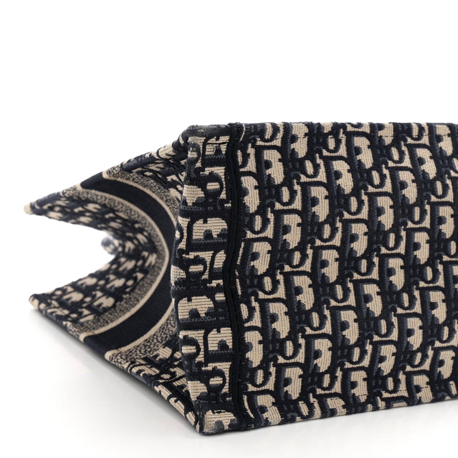 Christian Dior Oblique Medium Book Tote Blue Multicolor 9 of 11