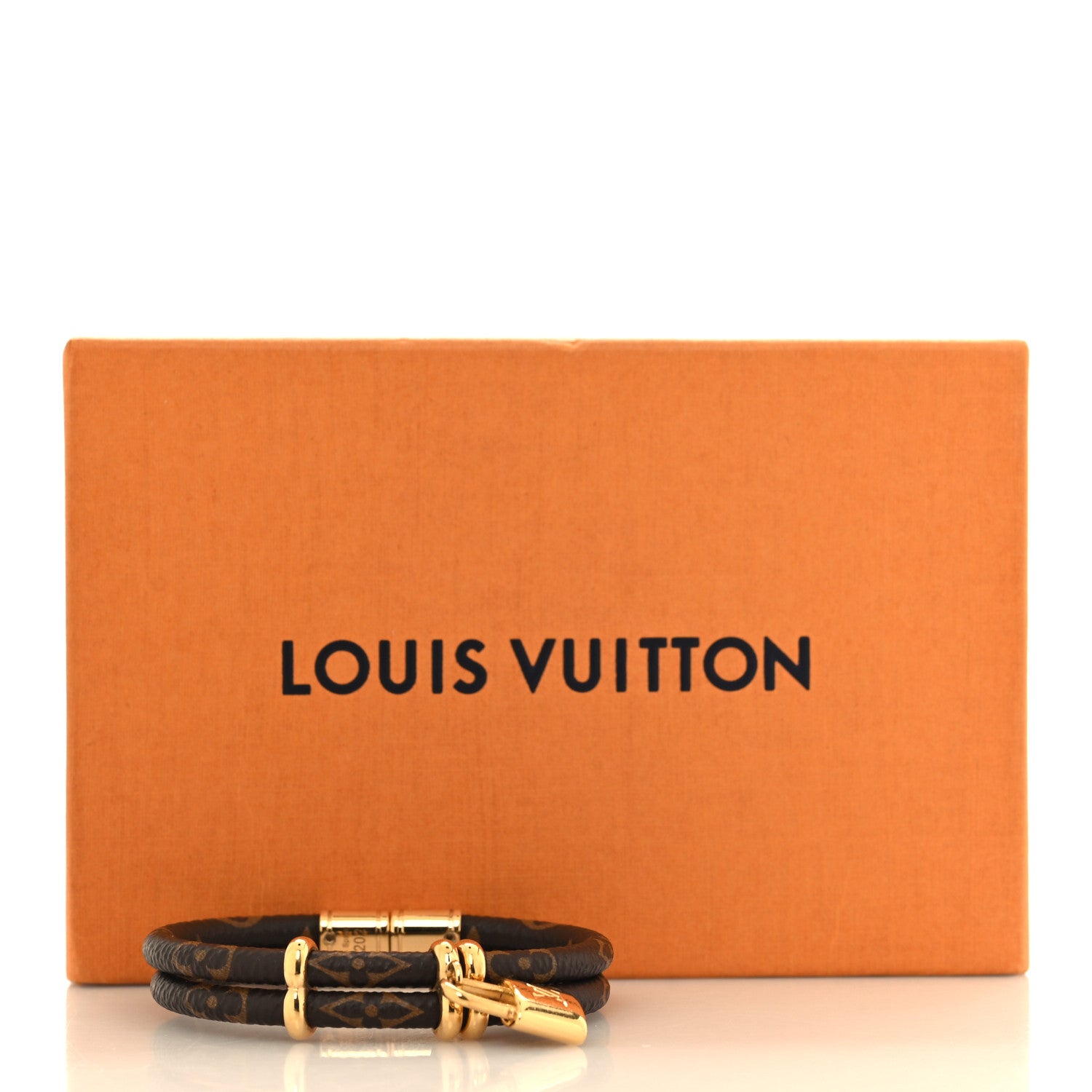 Louis Vuitton Monogram Keep It Twice Bracelet 17 5 of 5