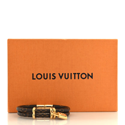 Louis Vuitton Monogram Keep It Twice Bracelet 17 5 of 5