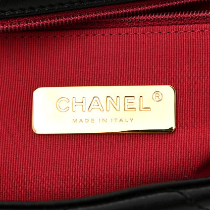 Chanel Lambskin Quilted Medium Chanel 19 Flap Black 6 of 10