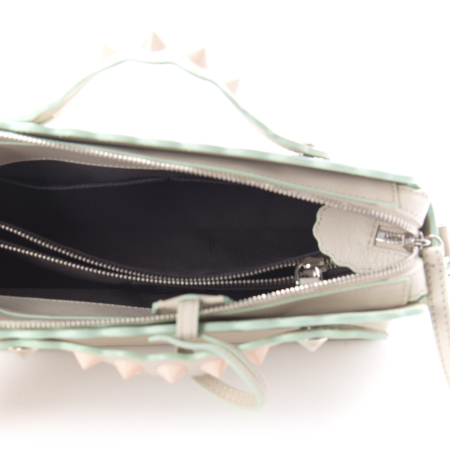 Vitello Dolce Scalloped Studded Medium By The Way Boston Bag Latte