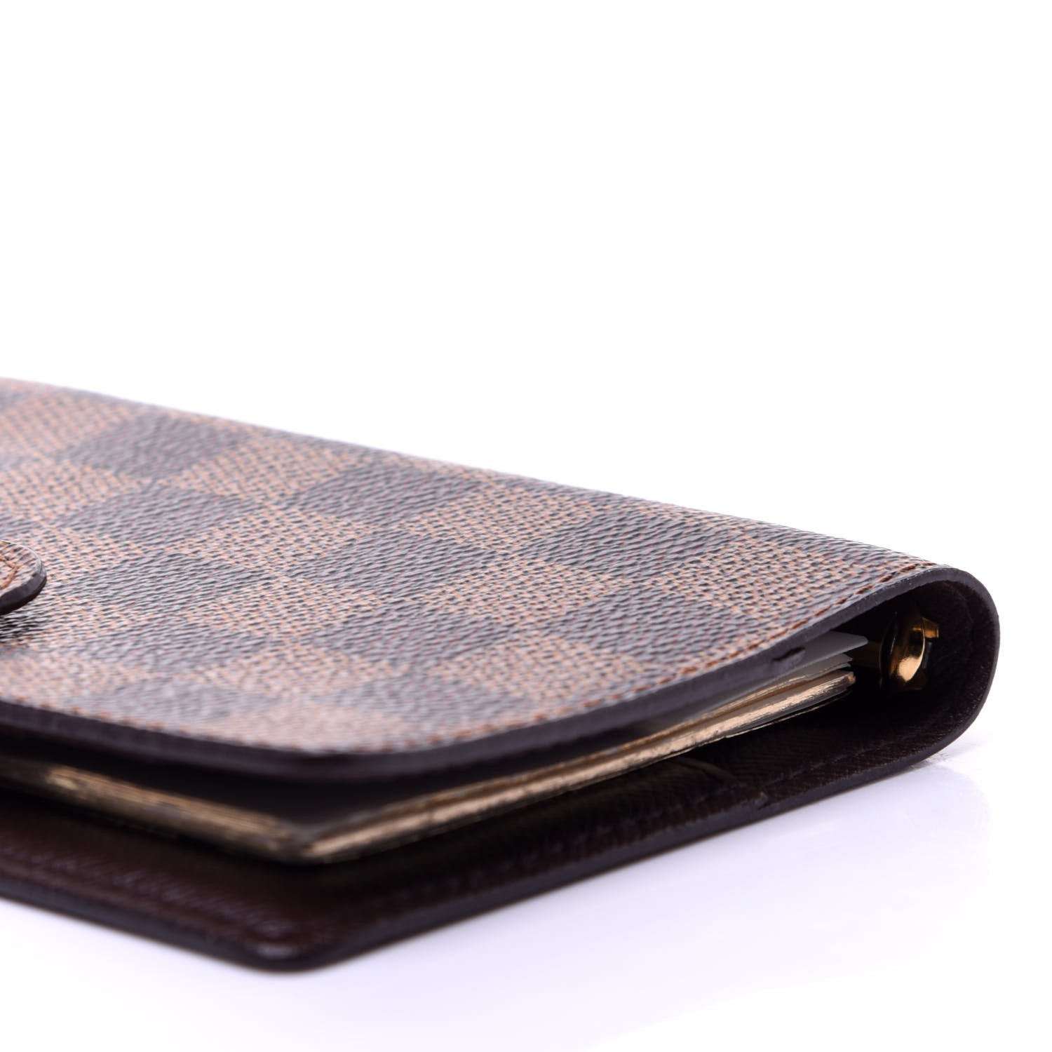 Louis Vuitton Damier Ebene Small Ring Agenda Cover 8 of 10